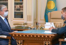 Ермекбаев рассказал Токаеву о новом облике Вооруженных Сил Казахстана