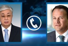 Токаев поговорил по телефону с премьер-министром Ирландии