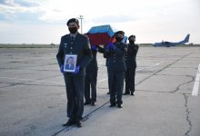 Останки погибшего под Смоленском казахского солдата перезахоронили на родине