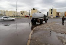 Нур-Султан опять затопило дождевыми водами. Коммунальщики ликвидируют последствия