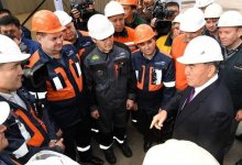 Металлурги Темиртау пожелали Елбасы скорейшего выздоровления