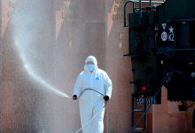 Военные по всей стране продезинфицировали почти 800 тысяч квадратов территории