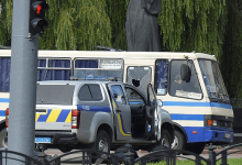 Взрывы прогремели на месте захвата украинского автобуса с заложниками