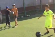 Слишком трогательно: юный футболист попросил акима Павлодара отремонтировать поле