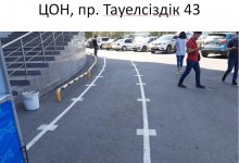 Перед зданиями столичных ЦОНов установлены отметки социальной дистанции