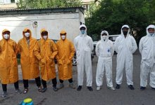 Вода? Химическое вещество? Чем дезинфицируют улицы Алматы