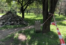 Ремонт парка Дружбы в Алматы: подрядчику сделали замечание за уничтожение газона