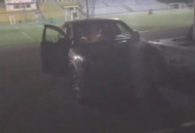 Пьяный алматинец заехал на стадион и едва не убил пятилетнего мальчика