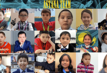 Команда Astana завоевала первое место на международном турнире по шахматам