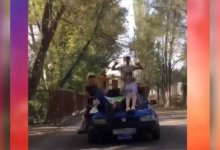 Посадили пассажиров на капот: нарушителей ПДД наказали в Жамбылской области