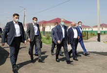 Токаеву показали новые дома для пострадавших от наводнения жителей Туркестанской области
