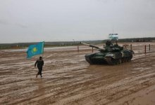 Казахстанские танкисты готовят технику к первому заезду «Танкового биатлона»