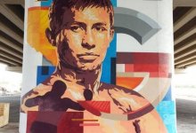 Граффити с Геннадием Головкиным появилось в Нур-Султане