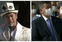 О коррупции президенту Кыргызстана спел местный акын