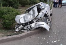 Женщина-водитель и трое ее детей пострадали в ДТП в Алматы