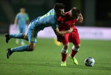 Сборная Казахстана из-за глупейшей ошибки проиграла Белоруссии. Обзор матча