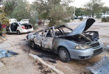 Автомобиль взорвался в Актау. За пять минут до ЧП рядом играли дети