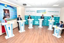 В Алматы публичные дебаты среди участников праймериз в самом разгаре