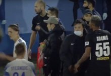 Футбольный матч в Казахстане закончился потасовкой игроков