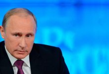 Путина выдвинули на Нобелевскую премию мира