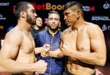 Куат Хамитов удушающим приемом досрочно победил россиянина