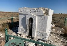 В Атырауской области разгромили гробницу Матен-кожа