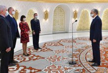 Президент принял верительные грамоты послов Австрии, Белоруссии, Франции и Венгрии