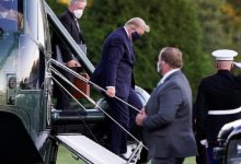 Дональд Трамп доставлен в военный госпиталь