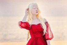 Актауская девочка-альбинос снялась в рекламном ролике американской продукции