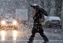 Снег пройдет на севере и востоке Казахстана