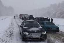 40 машин занесло снегом на трассе в ВКО
