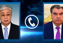 Токаев поздравил Рахмона с победой на президентских выборах
