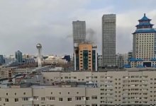 Пожар в Нур-Султане: загорелась квартира в 16-этажном доме
