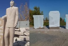 В Алматинской области приостановили строительство памятника Кунаеву