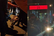 Алматинка с детьми перебегала дорогу и попала под автобус