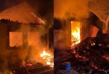 Три человека погибли при пожаре в Талгаре