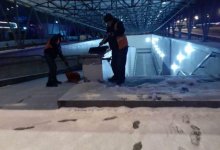 В Алматы выпал снег толщиной до пяти сантиметров