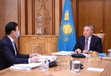 Елбасы встретился с акимом Нур-Султана