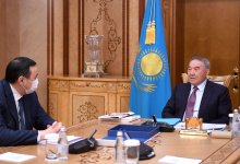 Нурсултан Назабраев принял главу НПП «Атамекен» Аблая Мырзахметова