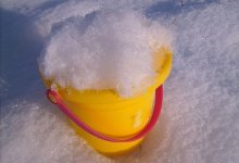 Сельчане в СКО топят снег из-за нехватки воды