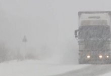 Метель и гололед ожидается на юге Казахстана 22 ноября