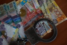 В Алматы осудили полицейского за взятку в 11 млн тенге