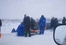 Пассажирский автобус перевернулся в Карагандинской области