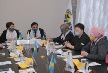 В Карагандинской области кандидат от партии «Ауыл» встретилась с многодетными матерями