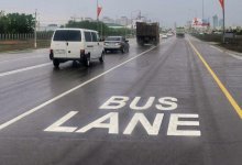 Bus Lane по Кабанбай батыра на Косшы закрыли в Нур-Султане