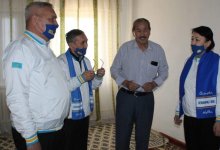 В Кызылординской области кандидаты в депутаты получили благословение аксакалов