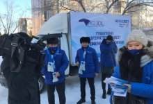 Партия Aq Jol проводит акции «Почтовый ящик» и «От двери – к двери»