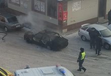 В Нур-Султане произошел пожар: сгорели 13 автомобилей