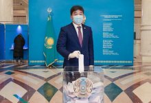 Бауыржан Байбек проголосовал на парламентских выборах