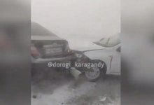 Массовое ДТП произошло на трассе в Акмолинской области, есть пострадавшие